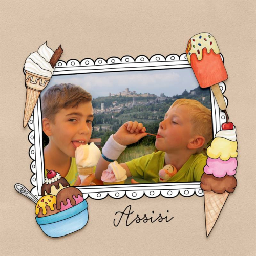 Ice Cream tastes better in Italy.