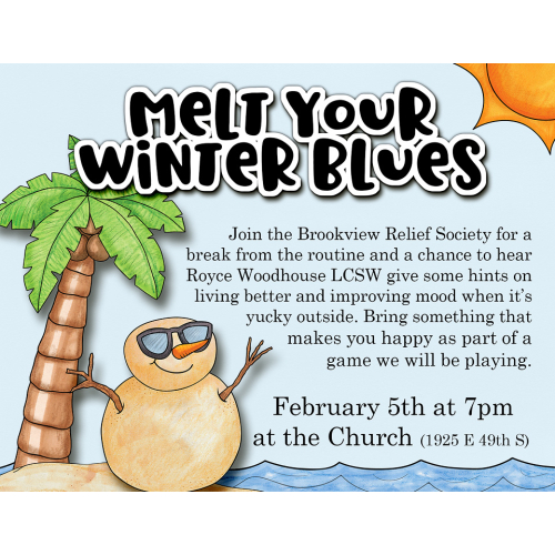 Relief Society Invitation