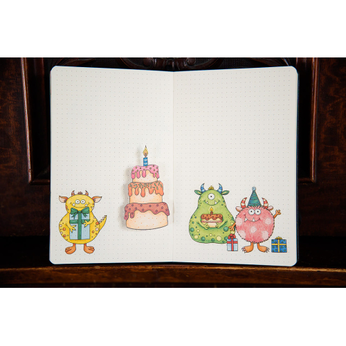 Bujo: Birthday Monsters