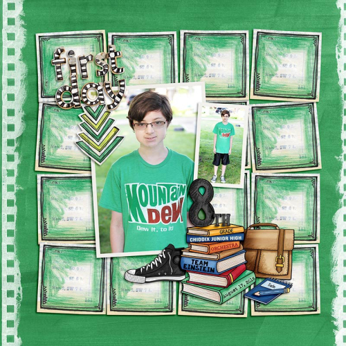 First Day of the 8th Grade