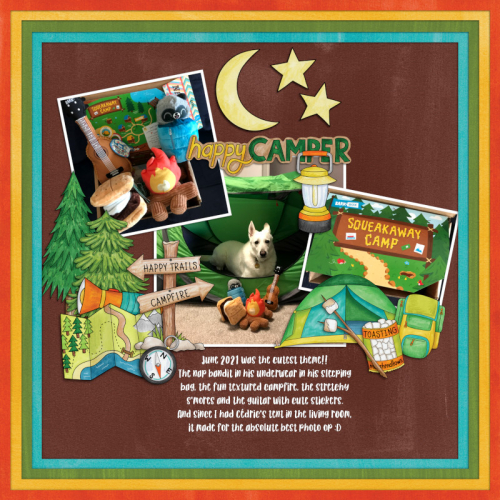 Squeakaway Camp (double page)