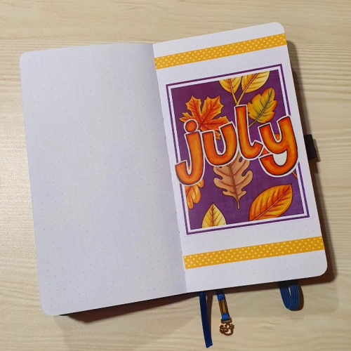 Bullet Journal Spreads - Jul 2021