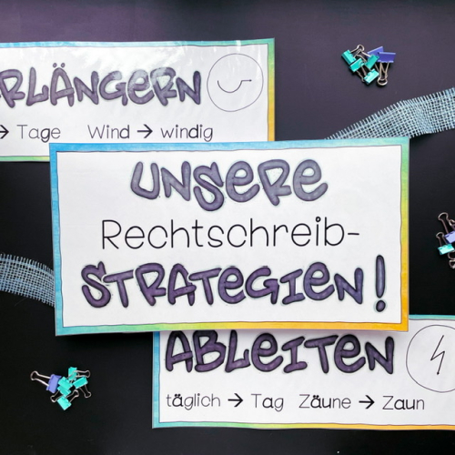 Poster on spelling strategies