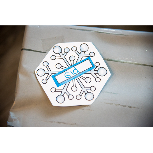 Snow Flake Gift Tag
