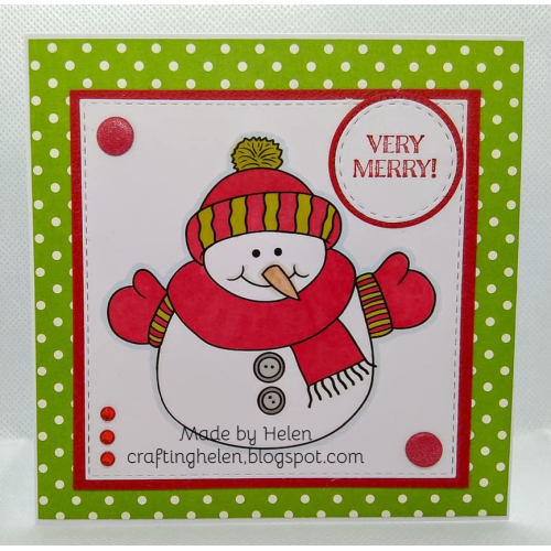 Snowman Hello 