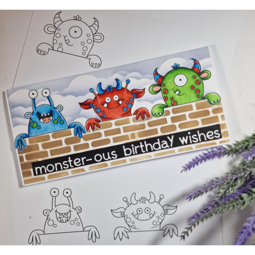 Monster-ous Birthday Wishes 