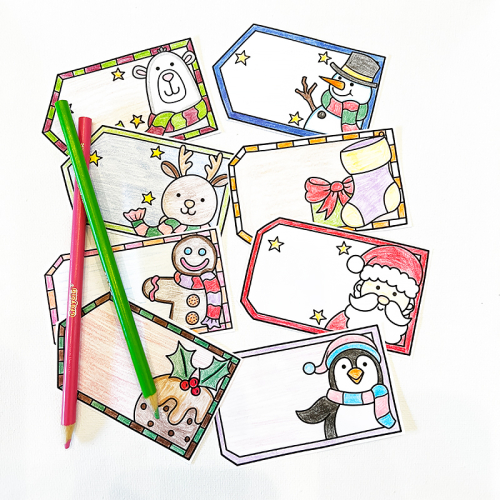 Christmas tags