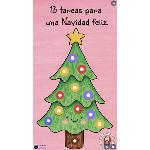 Genially 12 tareas para navidad 
