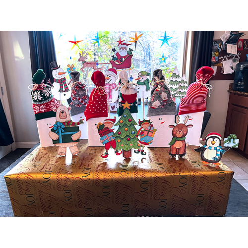 Snow fun scene