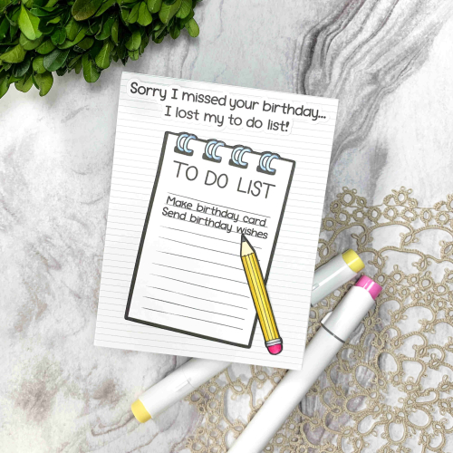 9 to 5 Birthday Card