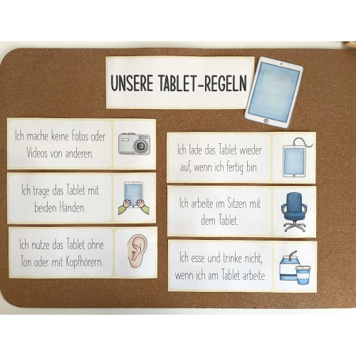 Tablet Regeln Grundschule