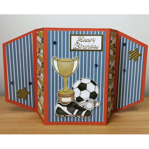 Football champion card