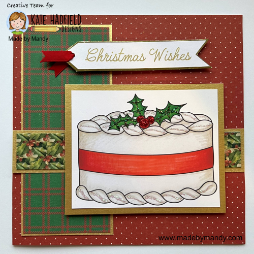 Iced Christmas Cake
