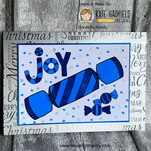 Christmas Joy Blue