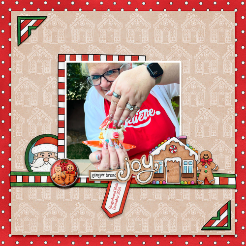 Gingerbread nails