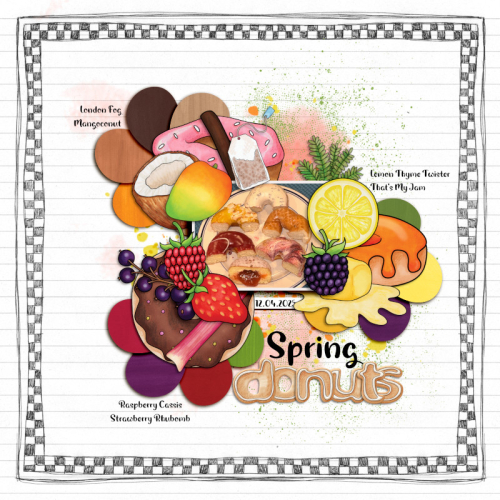 Spring doughnuts
