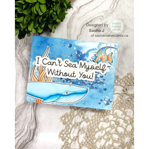 Under the Sea Shaker Card