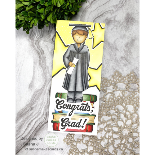 Slimline Graduation Card