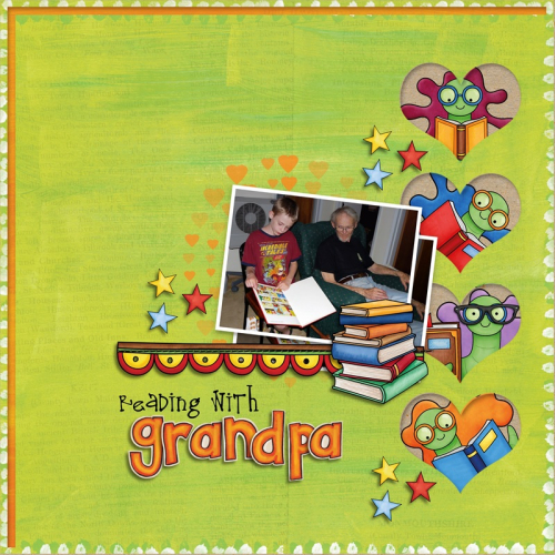Reading with Grandpa
