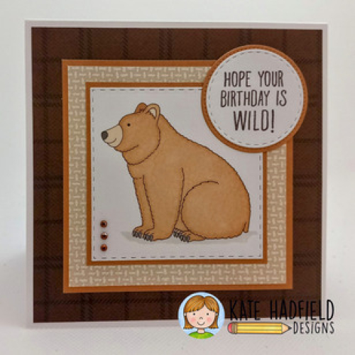 Animal Pals: Bears Card 1