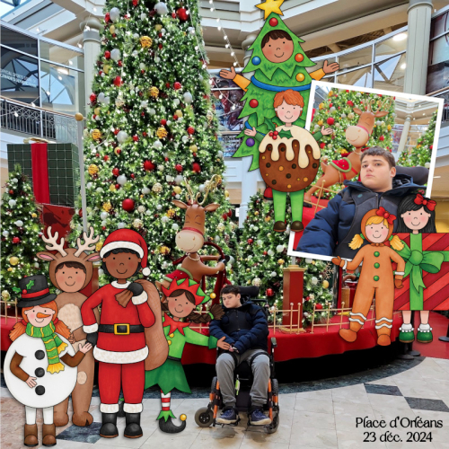 Mall xmas tree
