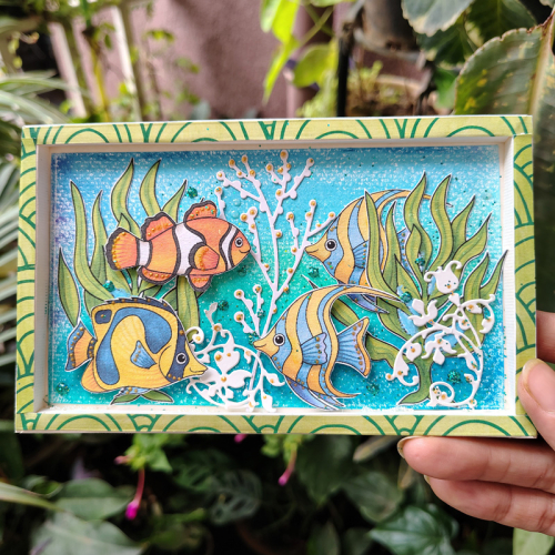 Fun Aquarium Shadow box frame 