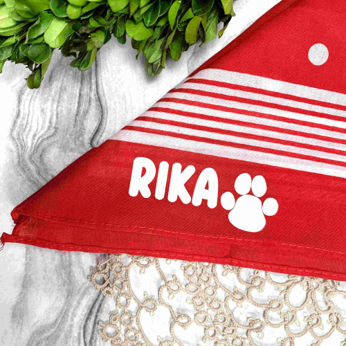 Personalized Dog Bandana