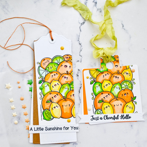 Von Marie's Fruity Tag and Bookmark Set