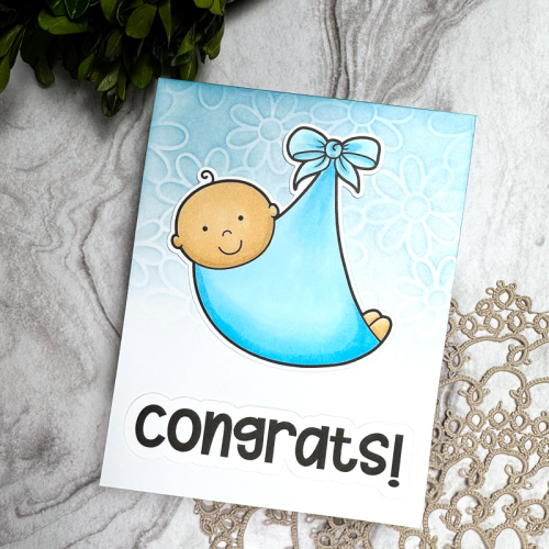 Bouncing Baby Boy Card