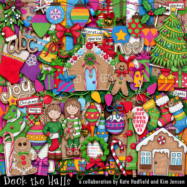 Deck the Halls collab kit with Kim jensen