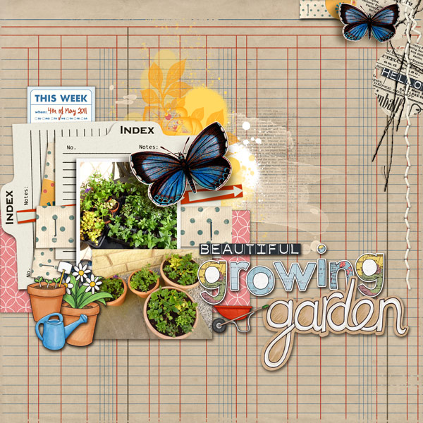 digital scrapbooking page | scrapbook layouts ideas | page by anso