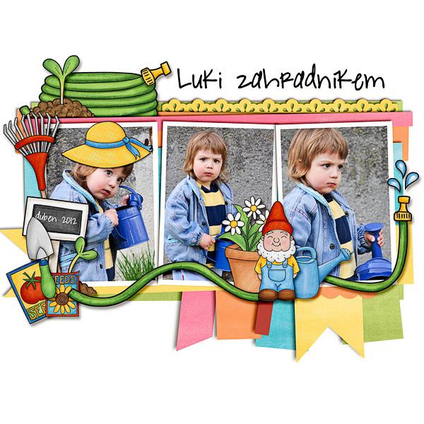 digital scrapbooking page | scrapbook layouts ideas | page by dagi