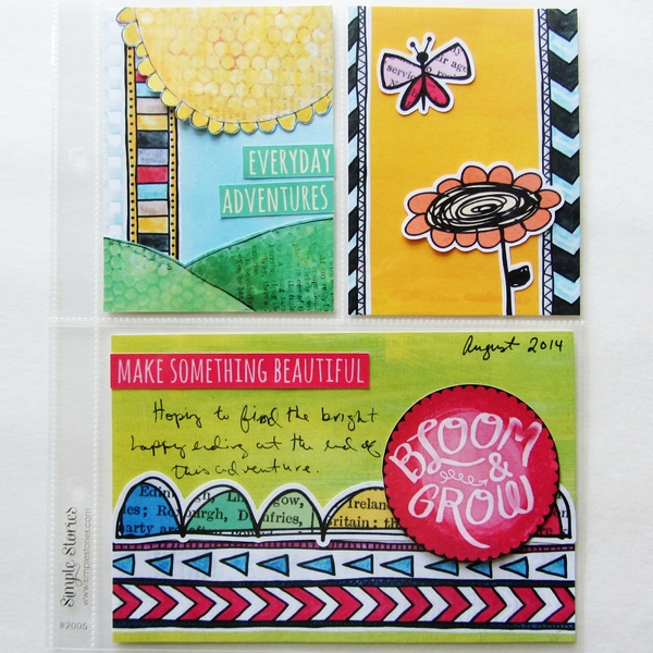 Digital scrapbooking page | scrapbook layout ideas | Kate Hadfield Designs creative team layout