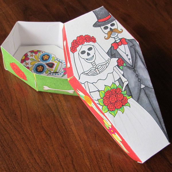 "Day of the Dead" CT project by Rebecca | katehadfielddesigns.com