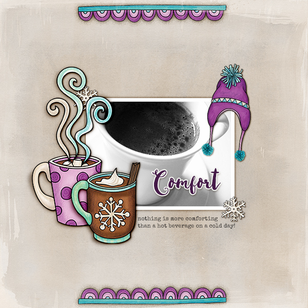Kate Hadfield Designs Creative Team winter favourites: layout by Christa