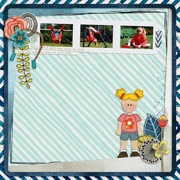 Kate Hadfield Designs Creative Team "Art Joodles: Mixed Bag #3" layout created by Berniek