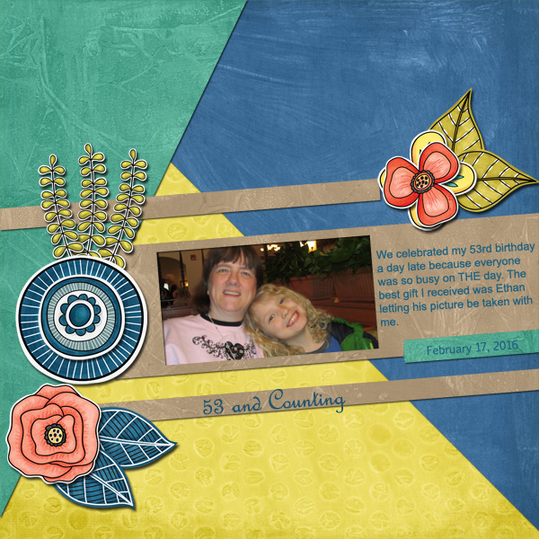 Kate Hadfield Designs Creative Team "Art Joodles: Mixed Bag #3" layout created by Jenni
