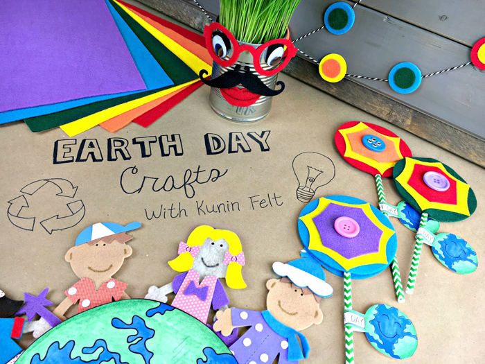 Earth Day Kids Crafts project by Male Kindergarten Teacher | Kate Hadfield Designs