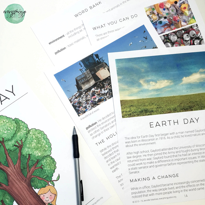 Earth Day - everythingjustso.org - 10 Resources for celebrating Earth Day in the Upper Elementary Classroom4