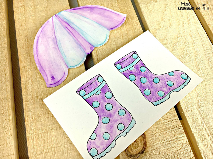 Spring Writing project by Male Kindergarten Teacher | Kate Hadfield Designs