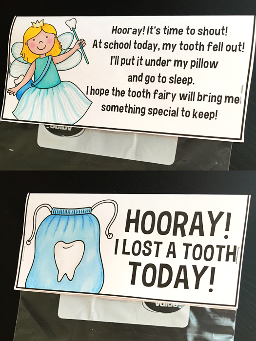 Tooth Fairy activities by Primary Punch | Kate Hadfield Designs