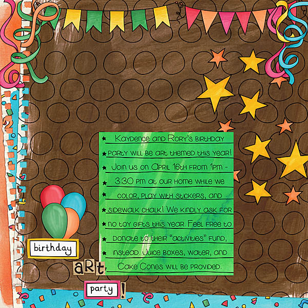 Kate Hadfield Designs Creative Team birthday favourites | Layout by Kristina