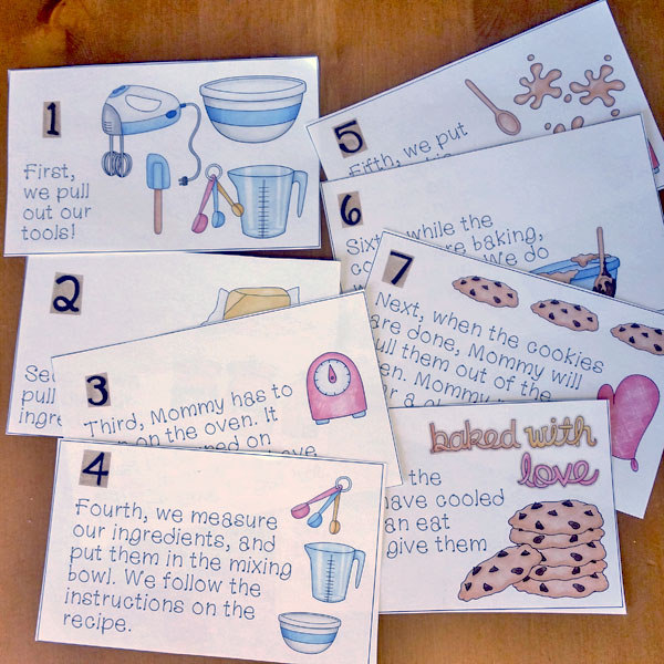 Kate Hadfield Designs creative team "Baked With Love" recipe cards by Kristina