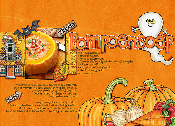 Kate Hadfield Designs Creative Team "Vegetable Patch" | Recipe card by Anneleen