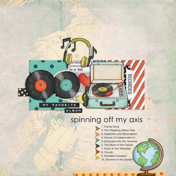 Kate Hadfield Designs Creative Team July 2016 favourites - Scrapbook page by Bethany