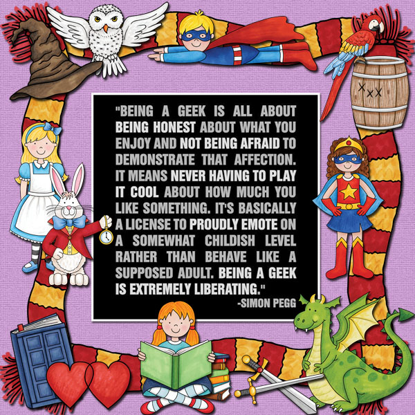 Kate Hadfield Designs Creative Team July 2016 favourites - Scrapbook page by Jenni