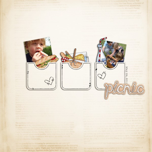 Summer digital scrabpbooking page | scrapbook layout ideas | Kate Hadfield Designs creative team layout by Tricia