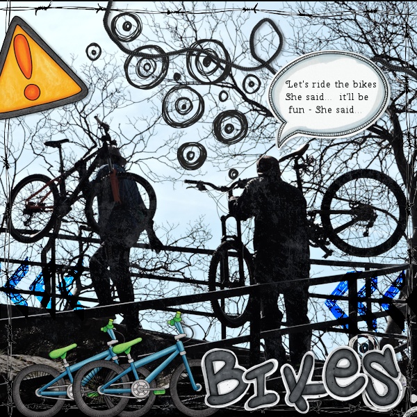 Kate Hadfield Designs Creative Team inspiration: "Srsly Stoked" | Digital scrapbook layout by Olga