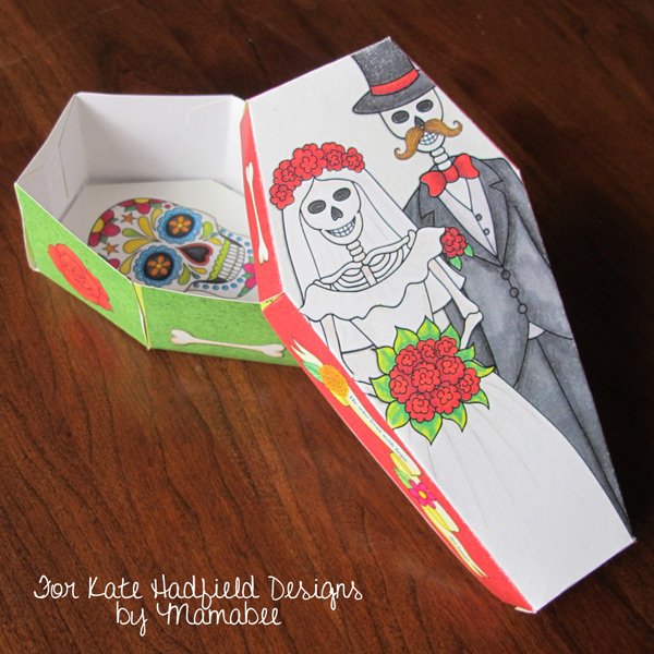Kate Hadfield Designs Creative Team inspiration: "Halloween Favourites" | Hybrid project by Rebecca