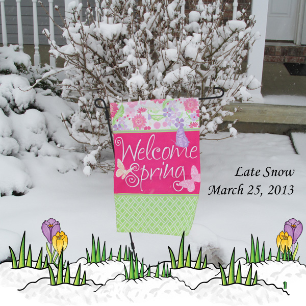Digital scrapbook layout created with "Signs of Spring" from Kate Hadfield Designs! | Layout by CT member Jenni